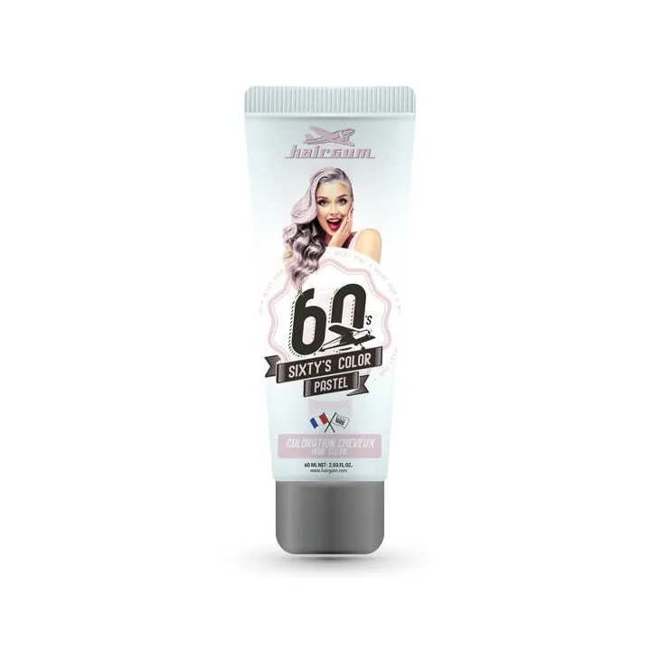 Sixty's Color Milky Pink (pastel) - Hairgum