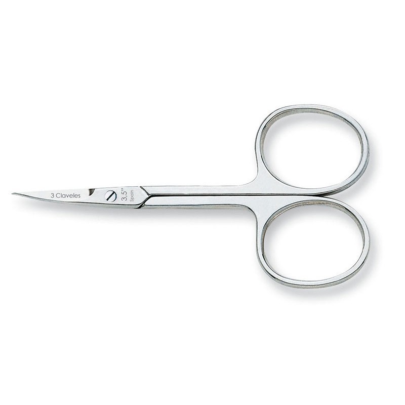 Tijera Cuticula Curva 3.5 D 3 Claveles